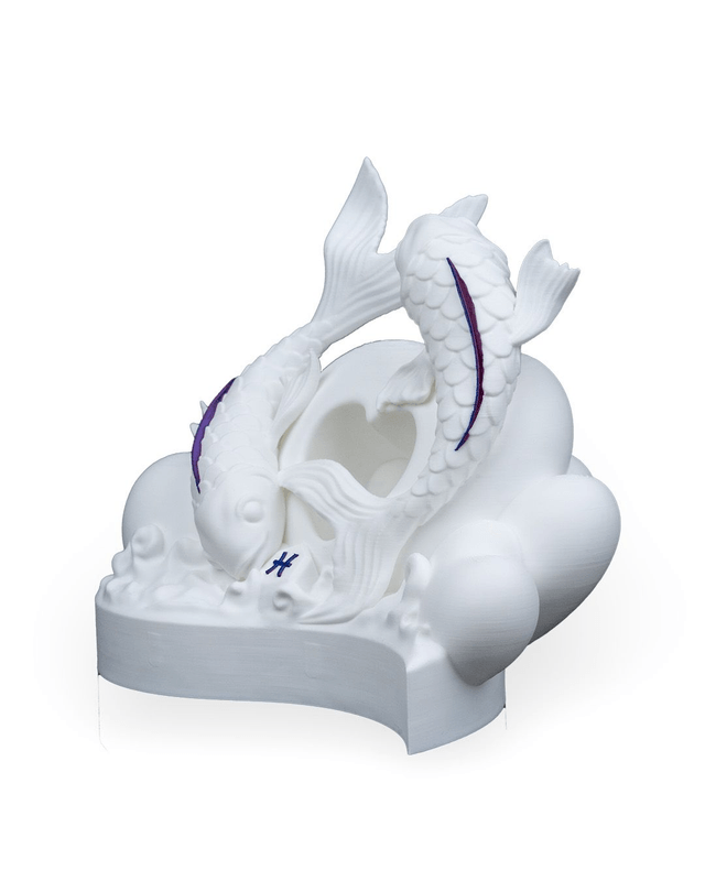 Pisces Zodiac 3D Printed Statue (1)