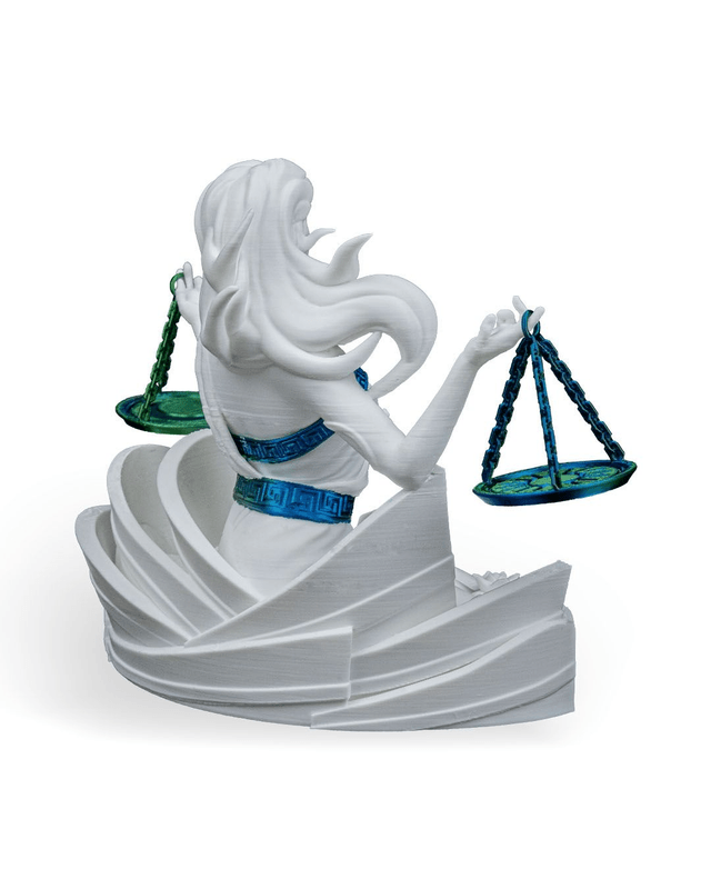 Libra Zodiac 3D Printed Statue