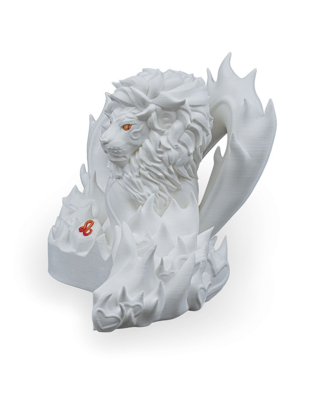 LEO Zodiac 3D Printed Statue