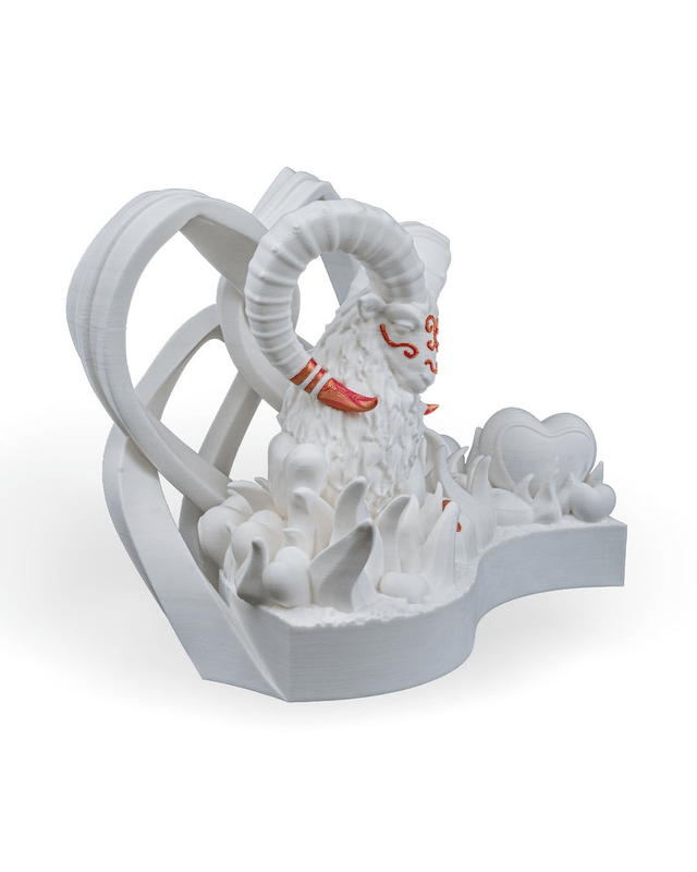 Aries Zodiac 3D Printed Statue