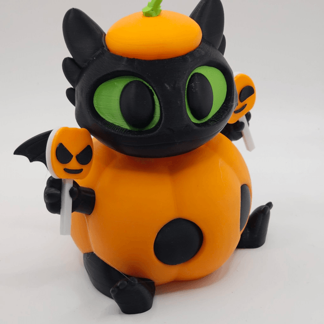 Toothless in Pumpkin