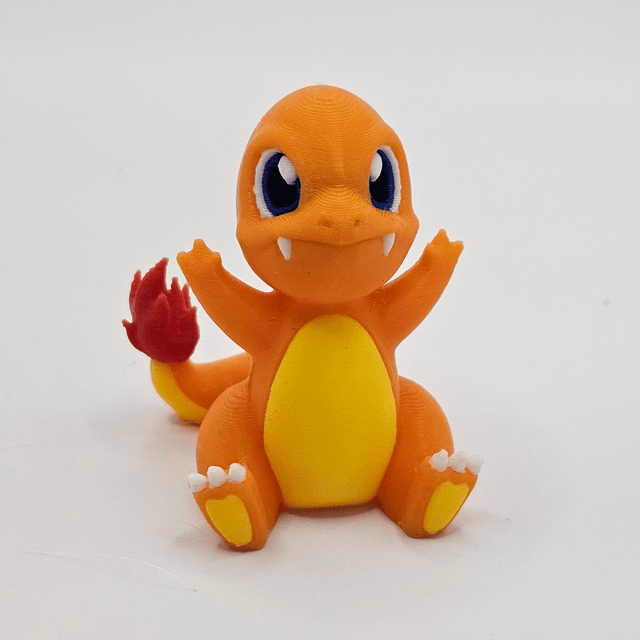 Charmander Pokeball With Stand and  Character