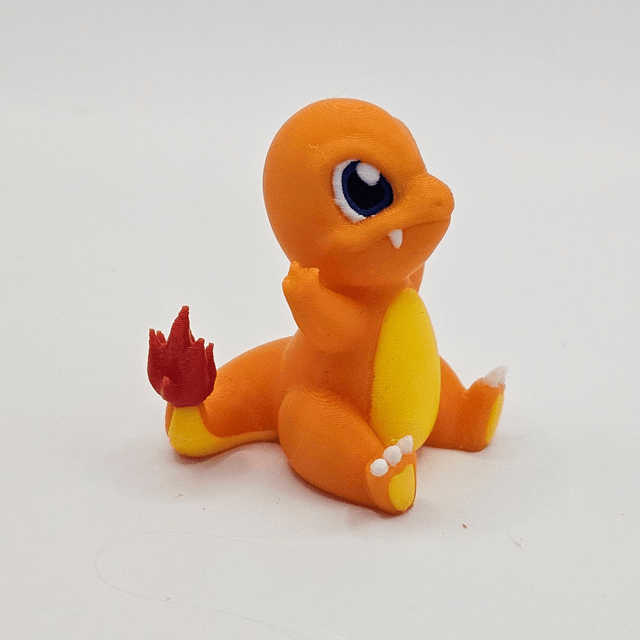 Charmander Pokeball With Stand and  Character