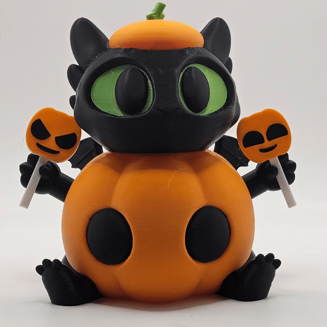 Toothless in Pumpkin