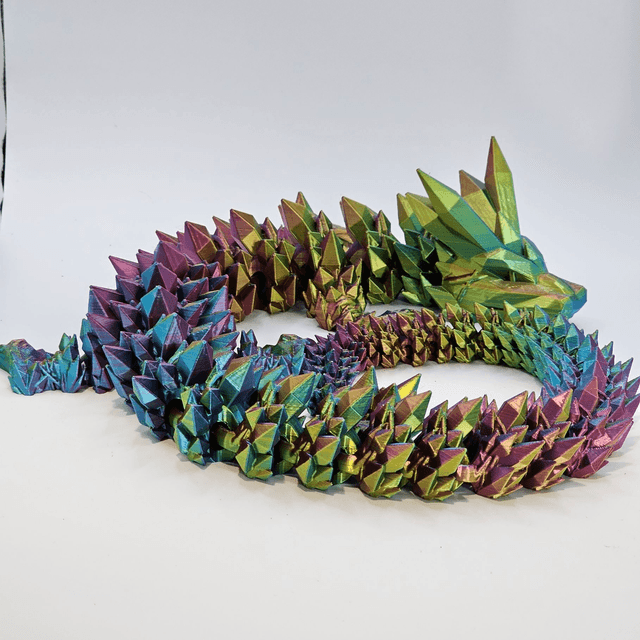 Cinderwing Crystal Dragon - Extra Large Version 