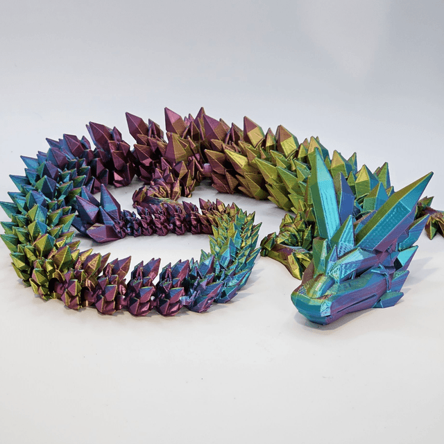 Cinderwing Crystal Dragon - Extra Large Version 