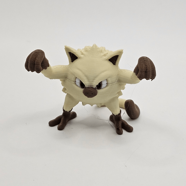 Mankey Pokeball With Stand and Character