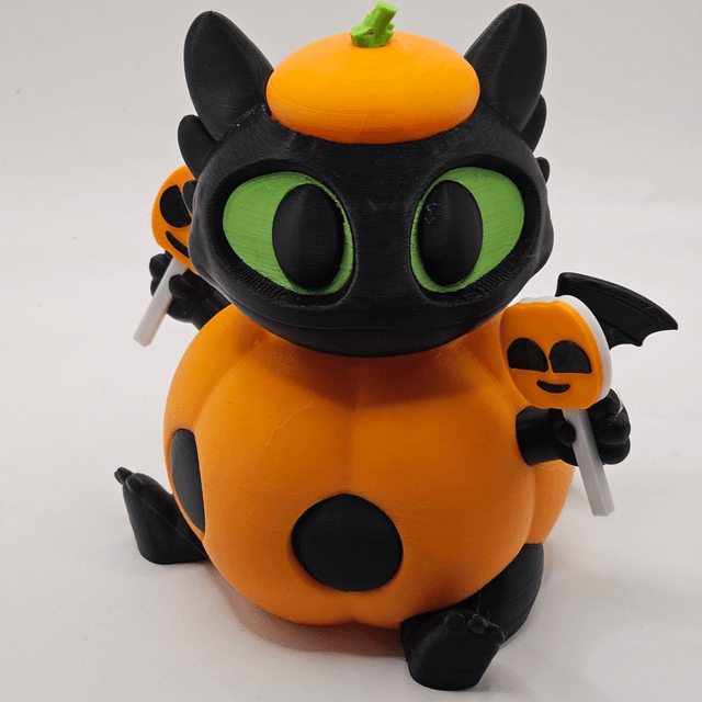 Toothless in Pumpkin