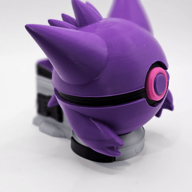 Gengar Pokeball With Stand and Gengar Character
