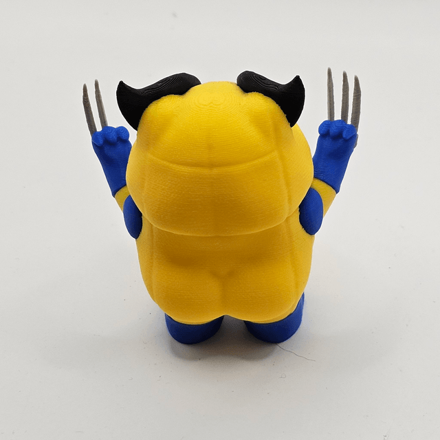 Frog in wolverine Costume