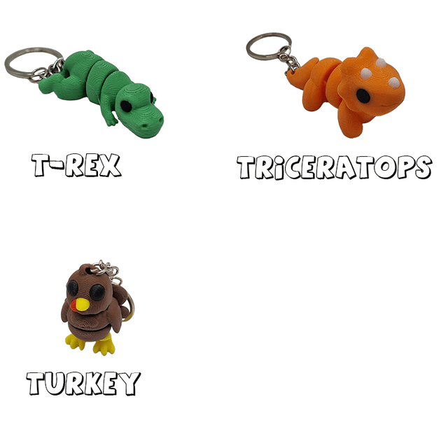 Minimals Key Chains