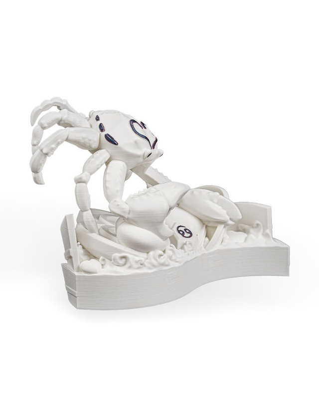 Cancer Zodiac 3D Printed Statue