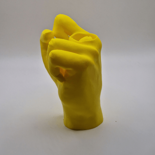 Collapsing Middle Finger