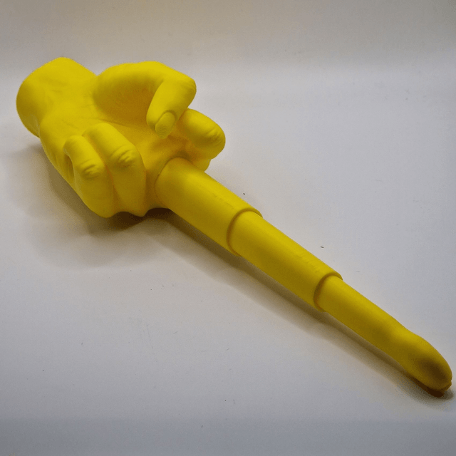 Collapsing Middle Finger