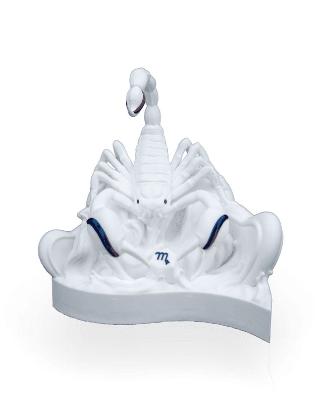 Scorpio Zodiac 3D Printed Statue