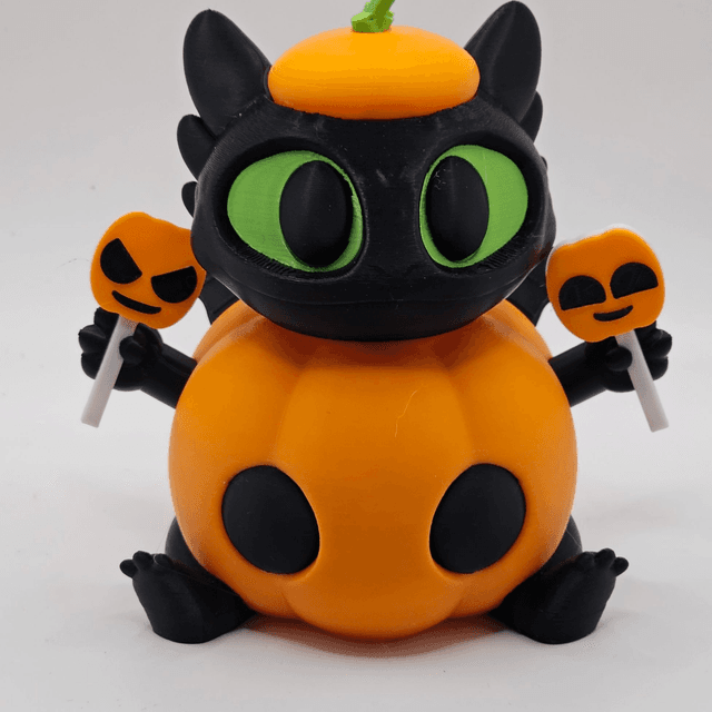 Toothless in Pumpkin